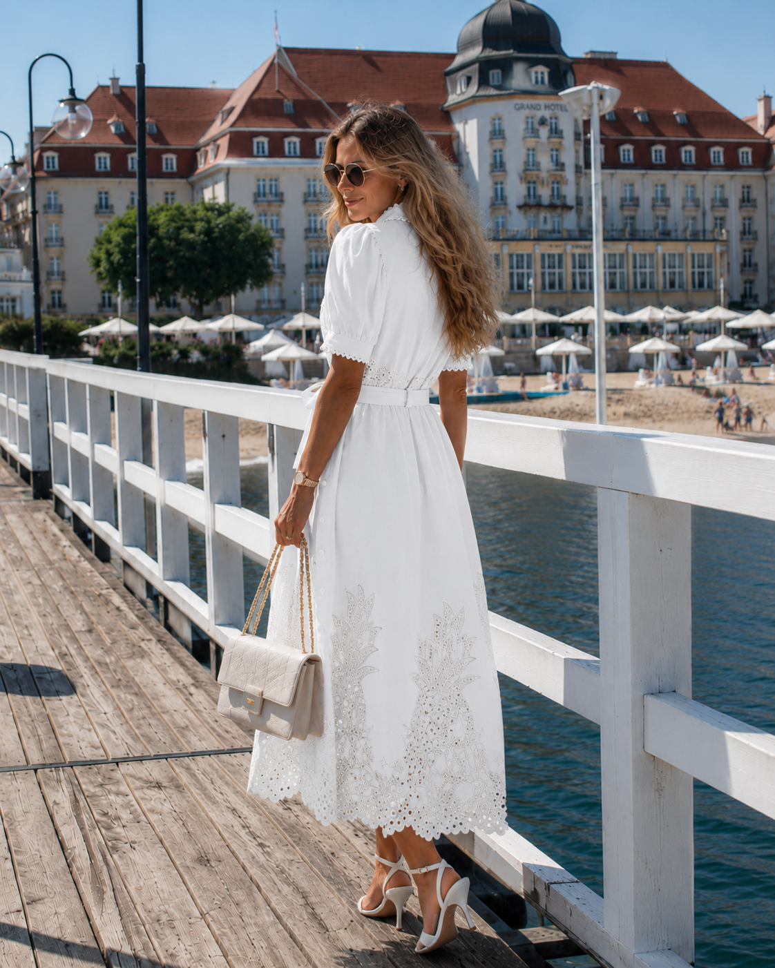 Élodie – Haftowana Sukienka Maxi